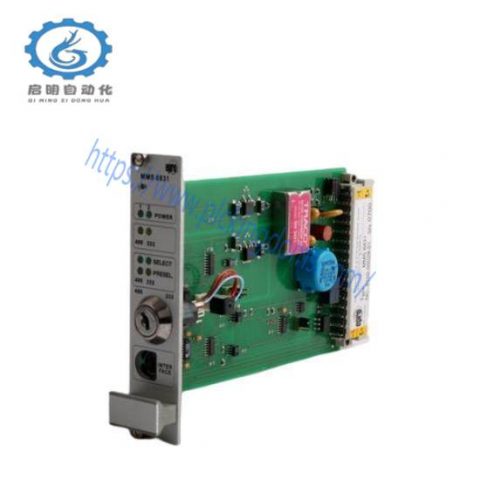 EMERSON EPRO MMS 6831 Interface Card - Advanced Control Module