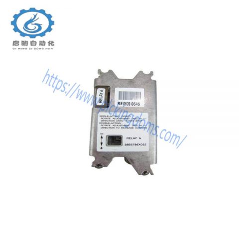 FISHER 38B5786X052 Relay Assembly for Industrial Control Systems