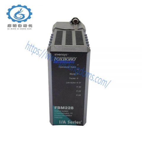 Foxboro FBM228 P0922QS Fieldbus Module: Efficient 4-Port Communication Solution
