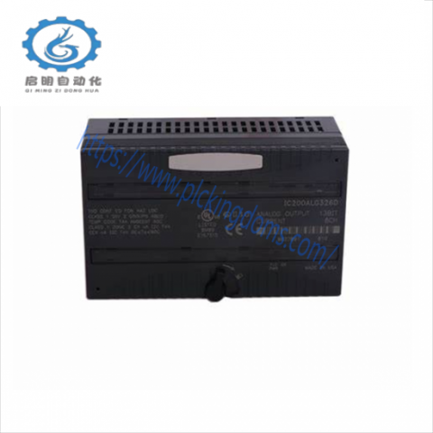 GE FANUC IC200ALG326H Analog Output Module - High Precision Control for Industrial Automation