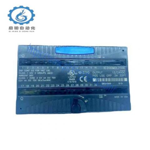 GE Fanuc IC200MDL750E - High-Performance Control Module for Industrial Applications