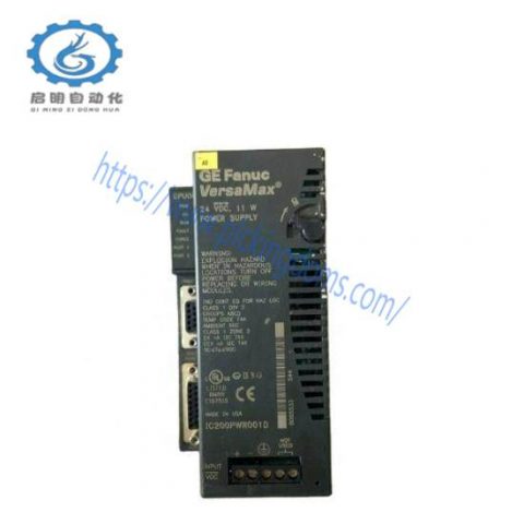 GE Fanuc IC200PWR001D - Versamax PLC, Advanced Industrial Control Module