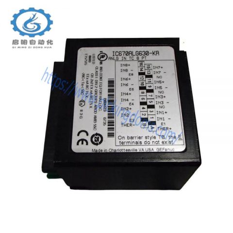 GE Fanuc IC670ALG630 Analog Input PLC Module - Precision Control for Industrial Automation