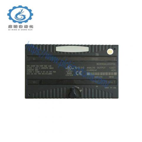 GE IC200ALG320 Analog Output Module - High Precision Control for Industrial Automation