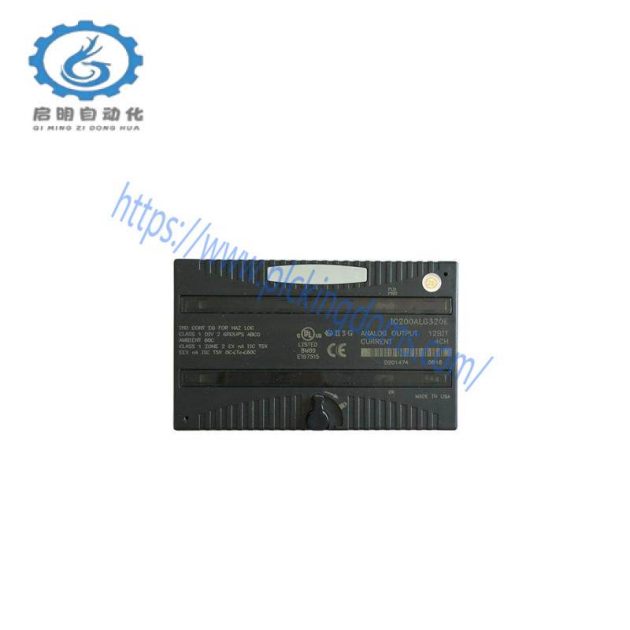 GE IC200ALG320: High-Performance Output Module for Industrial Automation
