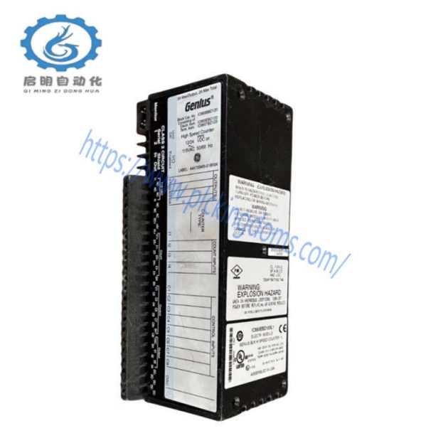 GE IC660BBD120: High-Speed Counter Block for Industrial Control