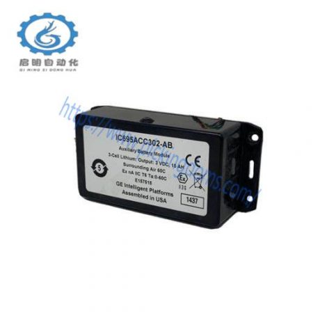 GE FANUC IC695ACC302AB Battery Module: High-Performance Power Supply Solution