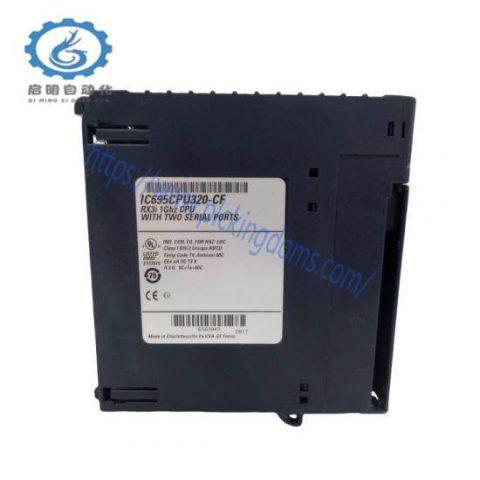 GE-FANUC IC695CPU320 CF: Advanced Control Module for Industrial Automation