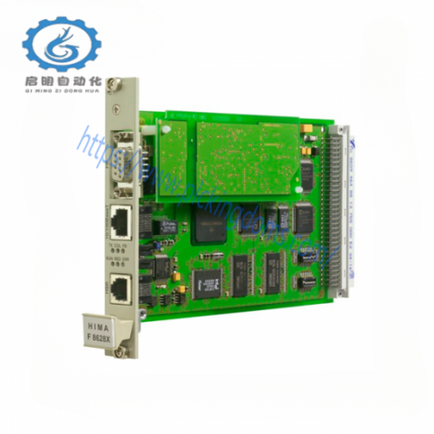 HIMA F8628 Communication Module, High-Speed Ethernet Interface for Industrial Automation