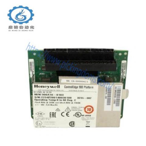 Honeywell HC900 Analog Input Module, 900A16-0103