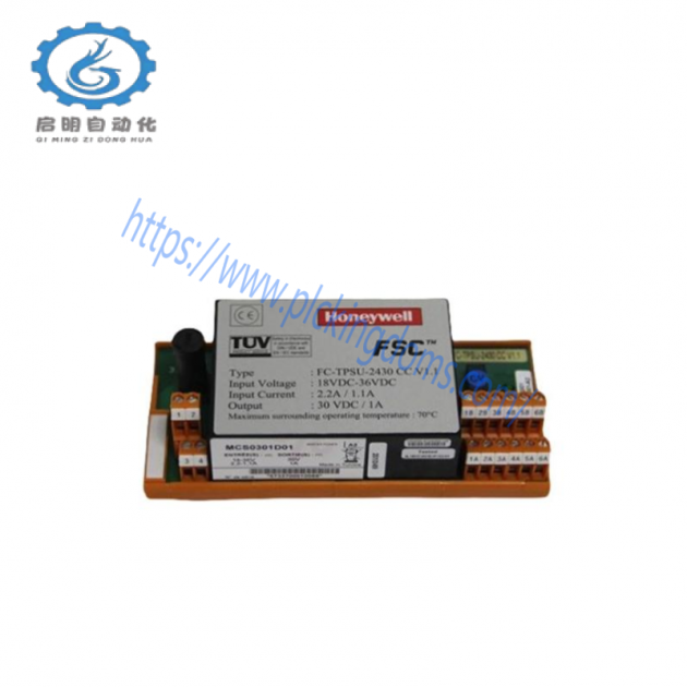 Honeywell FC-BSN-1608 Safe Namur Sensor Converter DCS Module
