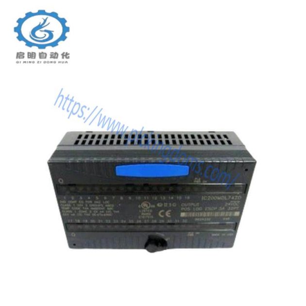 GE IC200MDL742: VersaMax Discrete Output Module for Advanced Control Solutions