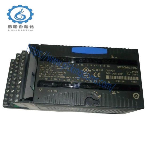 GE IC200MDL750J: High-Performance VersaMax Discrete Output Module