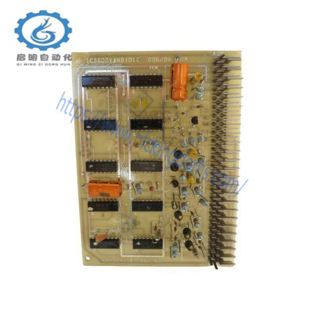 GE IC3600VANB1D1C: Advanced Control PLC Annunciator Board for Industrial Automation