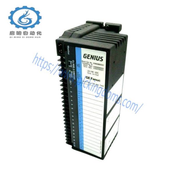 General Electric IC660BBD021 GE Fanuc Serial I/O Block - Precision Control for Industrial Automation