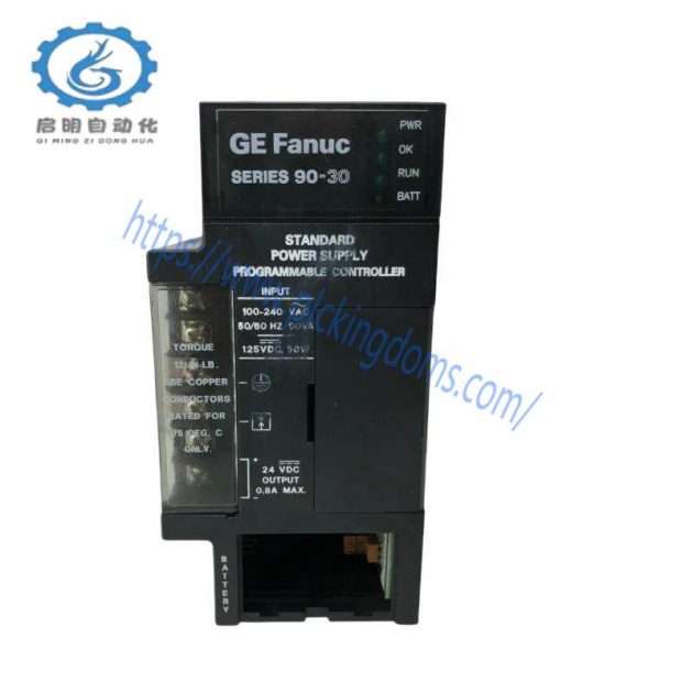 GE IC693PWR321T: High-Performance Power Supply Module