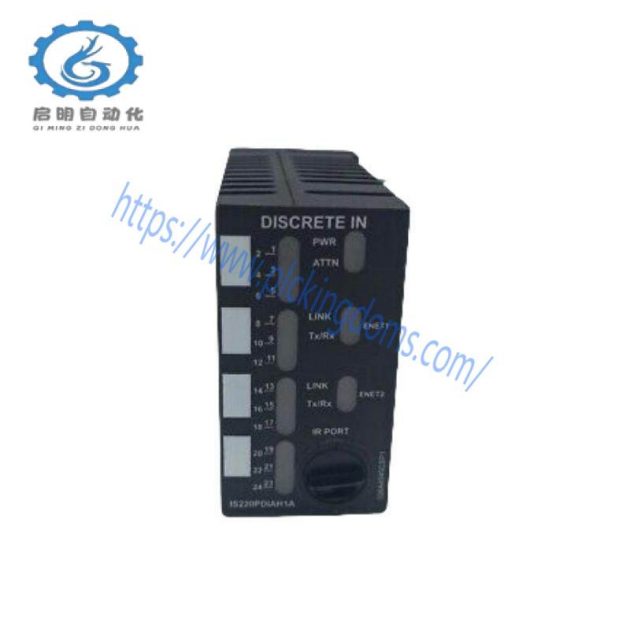 GE IS220PDIAH1A: Industrial Control PLC I/O Pack, Advanced & Reliable Automation Solution