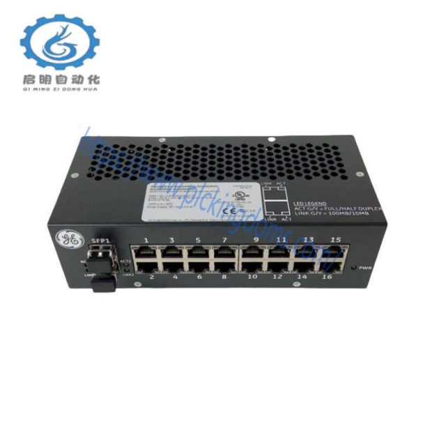 GE IS420ESWBH2A - High-Performance Ethernet / IONet Industrial Switch for Reliable Control Systems