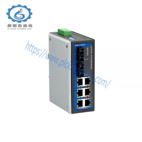 MOXA EDS-308-M-SC Industrial Ethernet Switch - Reliable Network Solution for Your Control System