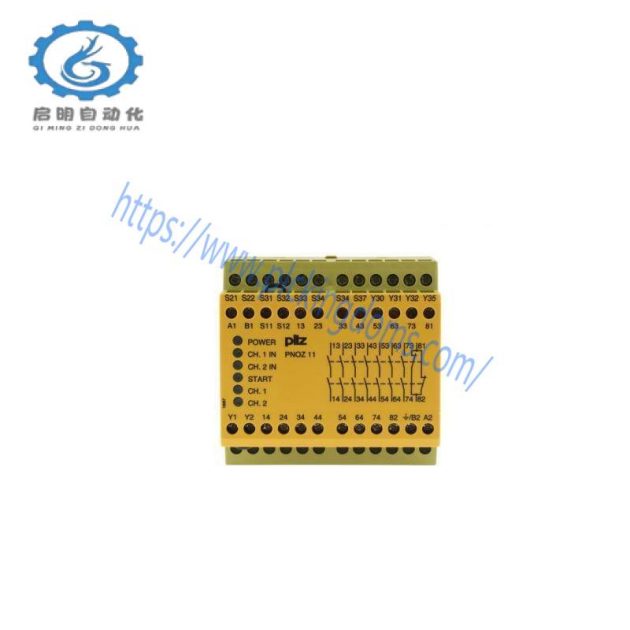 PILZ PNOZ 11 Series Dual-Channel Safety Switch/Interlock Safety Relay