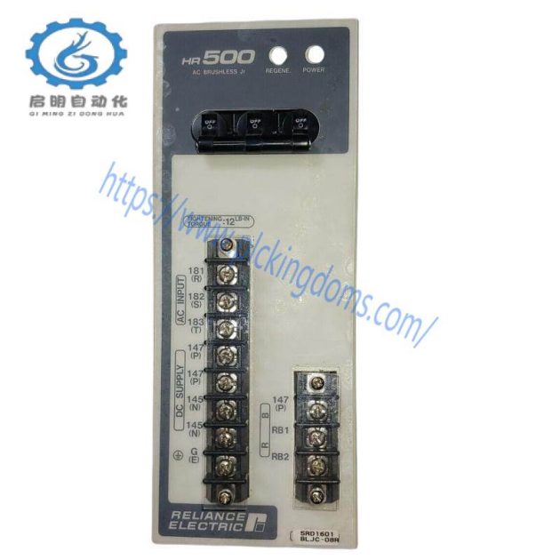 Reliance Electro HR500 BLJC-08R 5RD1601 AC Brushless Servo Drive