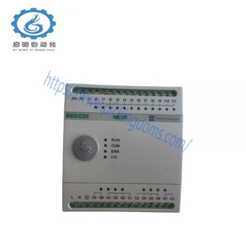 Schneider TSX Controller: 8-Channel Digital Input, 8-Channel Relay Output, Control Module