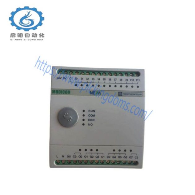 Schneider TSX Controller: 8-Channel Digital Input, 8-Channel Relay Output, Control Module