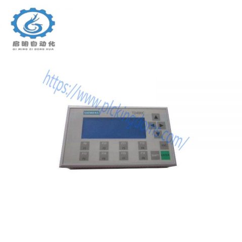 SIEMENS 6AV6640-0AA00-0AX0 TD400C Text Display - Industry Grade HMI Solution