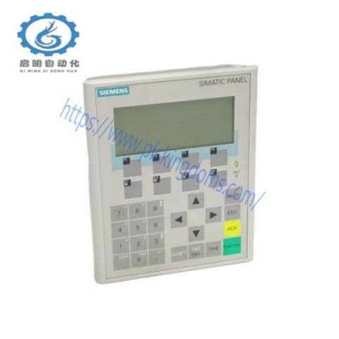 Siemens 6AV6641-0CA01-0AX0 SIMATIC Operator Panel: Control Center for Industrial Automation