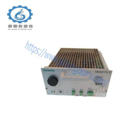 Siemens 6DD1683-0CC0 Power Supply - Reliable Industrial Power Solution