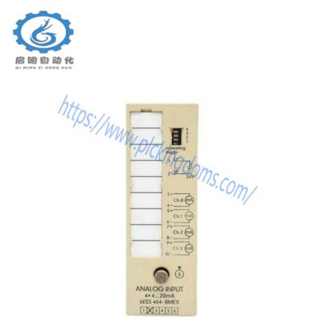 Siemens 6ES5464-8ME11 SIMATIC S5 Analog Input Module
