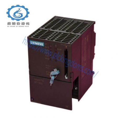 Siemens SIMATIC S7-300 CPU 316-2DP with Integrated Power Supply, 128 KB Memory, Dual DP Interface