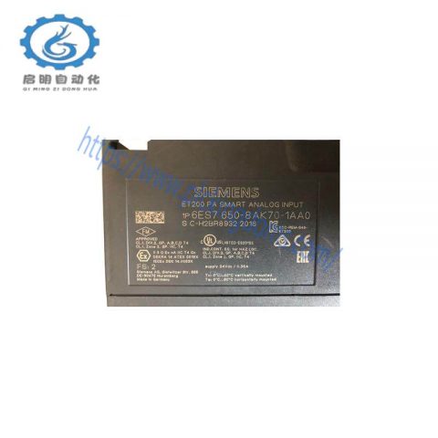 SIEMENS 6ES7650-8AK70-1AA0 Analog Input Module for Industrial Control Solutions