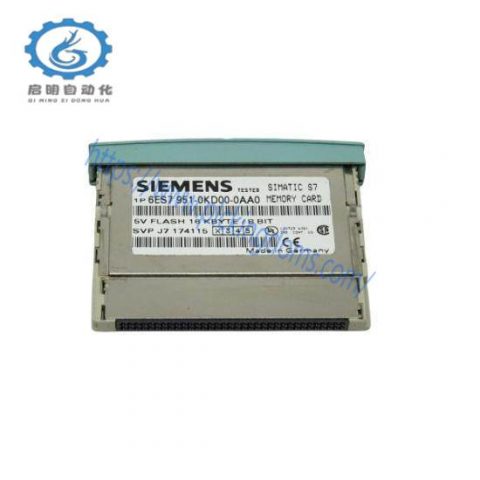 Siemens 6ES7 951-0KD00-0AA0 Flash Memory Module - Industrial Control Solutions