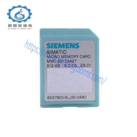 Siemens 6ES7 953-8LJ30-0AA0 Memory Card for Industrial Control Systems