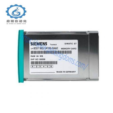 Siemens 6ES7 955-2AM00-0AA0 | High Performance RAM Memory Card for Industrial Control Systems
