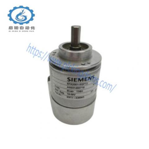 SIEMENS 6FX2001-5QP12 Absolute Value Encoder, 13 Bit, Clamp Flange