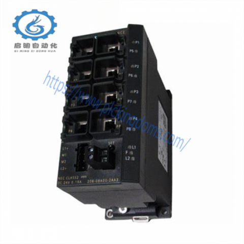 Siemens SCALANCE XF208 Managed Industrial Ethernet Switch, 6GK5208-0BA00-2AF2