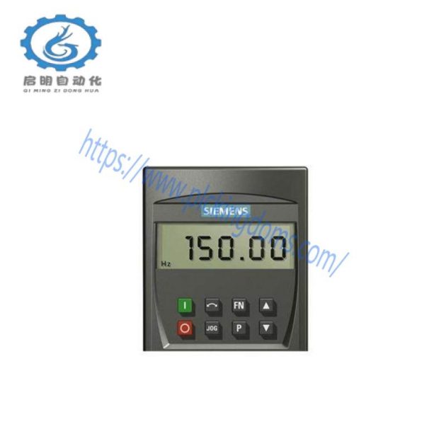 Siemens 6SE6400-0BP00-0AA1 MICROMASTER 4 Basic Operator Panel - Industry Standard Control Solution