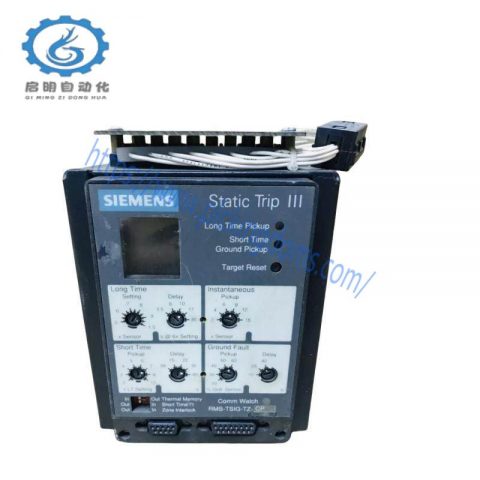 SIEMENS RMS-TSIG-TZ Static Trip - Advanced Industrial Control System