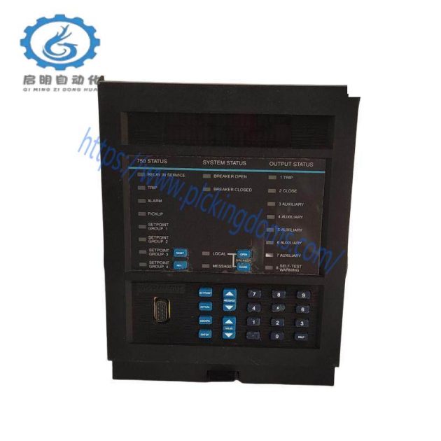 GE SR750-P5-G5-D5-HI-A1-R: High Performance Feeder Management Relay