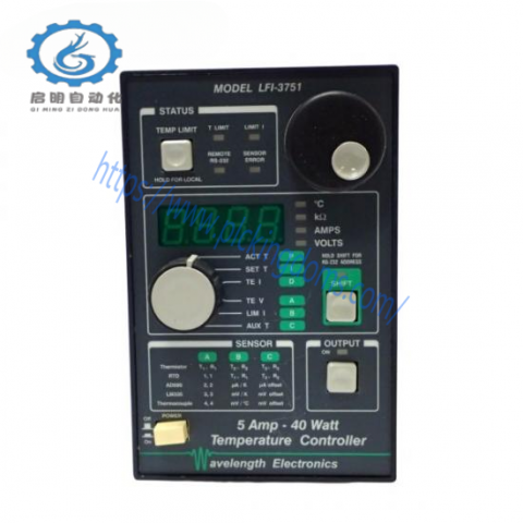 WAVELENGTH ELECTRONICS LFI-3751 Thermoelectric Temperature Controller