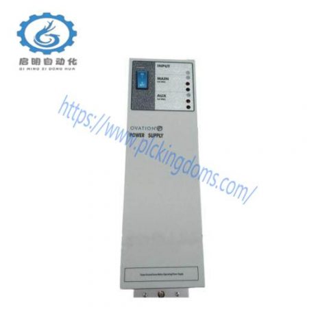 Westinghouse 1X00416H01 WH5-2FF Power Supply | Emerson OVATION Industrial Control System