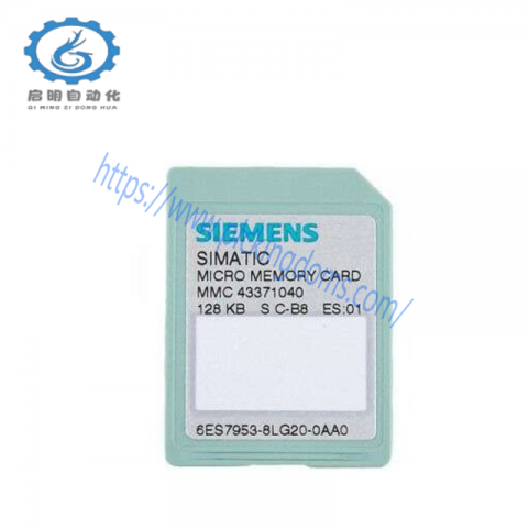 SIEMENS 6ES7953-8LG20-0AA0 Micro Memory Card for Industrial Control Systems