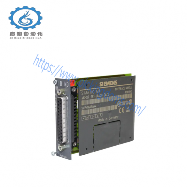 SIEMENS 6ES7961-1AA00-0AC0 Digital Input/Output Module