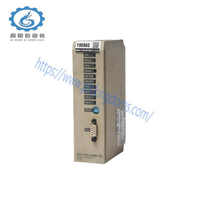 ABB 200 CPU 30/40-SL Process Control Module