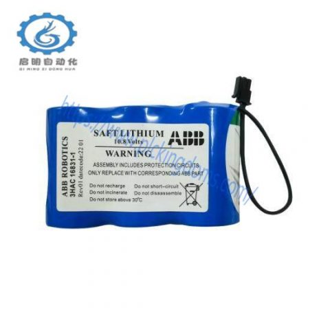 ABB 3HAC16831-1 10.8V, 3HAC13150-1 Battery Pack: Powering Industrial Control Solutions