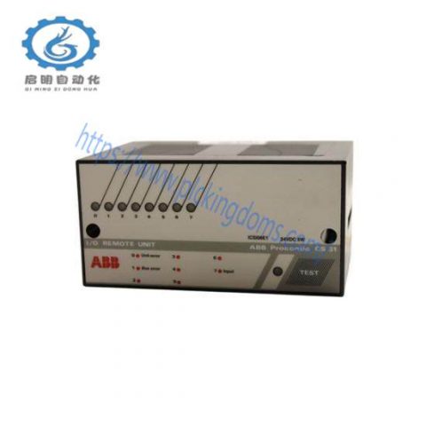 ABB ICSI08E1 ICSI08E1-230 FPR3316101R0016 Binary Input Unit - High-Speed, Reliable Input Module for Industrial Automation