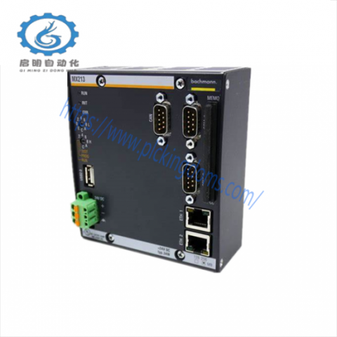 Bachmann MX213 CPU Module: Advanced Industrial Control Solution