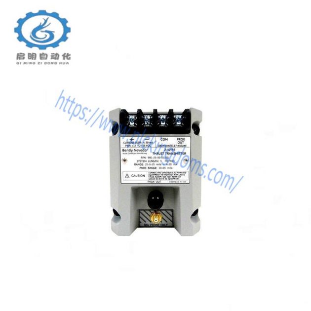 Bentley Nevada 991-25-50-01-05 Thrust Transmitter, Precise Control for Industrial Applications